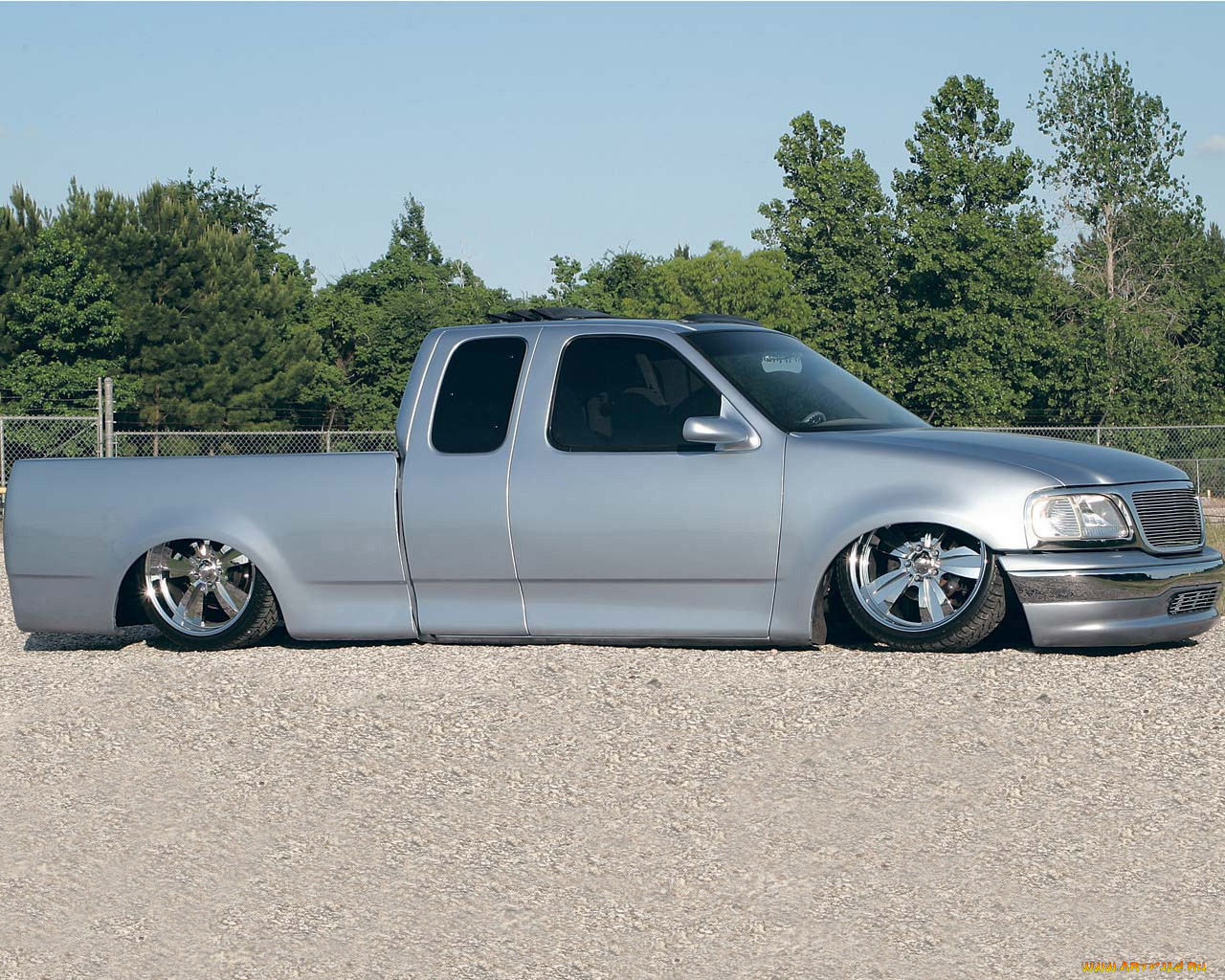 1999, chevy, f150, passengers, side, view, thumbnail, , custom, pick, up